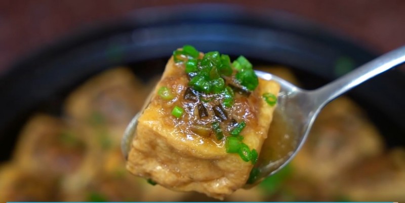 Cách làm đậu rán nhồi thịt