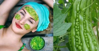 Mặt nạ mướp đắng – mỹ phẩm cho làn da và mái tóc