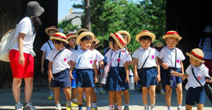Tre em Nhật Bản được dạy tự lập từ nhỏ