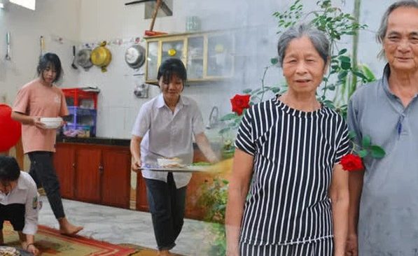 Cặp vợ chồng 60 năm nuôi học sinh ăn, ở miễn phí