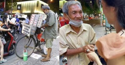 Ông cụ câm điếc từ chối nhận 75 triệu đồng: ‘Có tình thương của mọi người là tôi hạnh phúc’