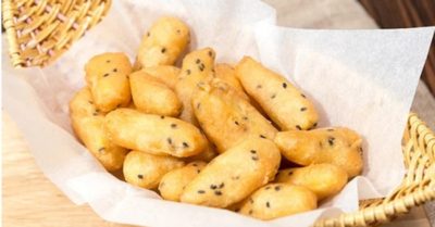 Cách làm khoai lang kén chiên giòn chuẩn vị