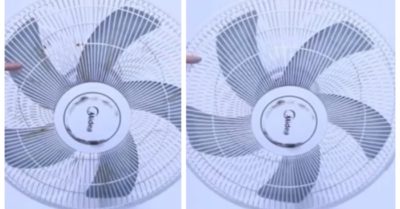 Cách làm sạch cánh quạt đơn giản không cần tháo khung