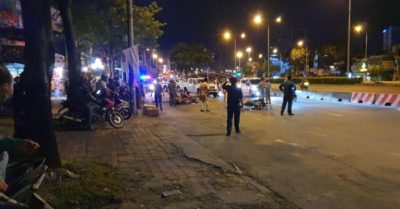 Giật điện thoại của 2 cô gái, nam thanh niên đụng xe tử vong