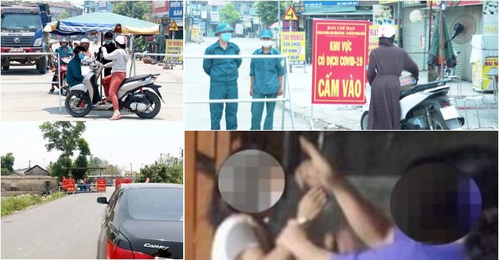 Năm người ở xã Phong An đã băng đường ruộng đi vào khu vực xã Phong Hiền (huyện Phong Điền, Thừa Thiên Huế) - nơi đang bị phong tỏa vì COVID-19 - để… đánh ghen.
