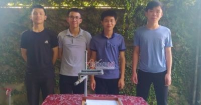 Sáng chế 100.000 đồng của học sinh Hà Tĩnh giúp thầy cô đỡ vất vả