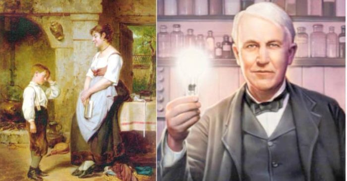 Câu chuyện Người mẹ vĩ đại dạy Thomas Edison thành thiên tài.