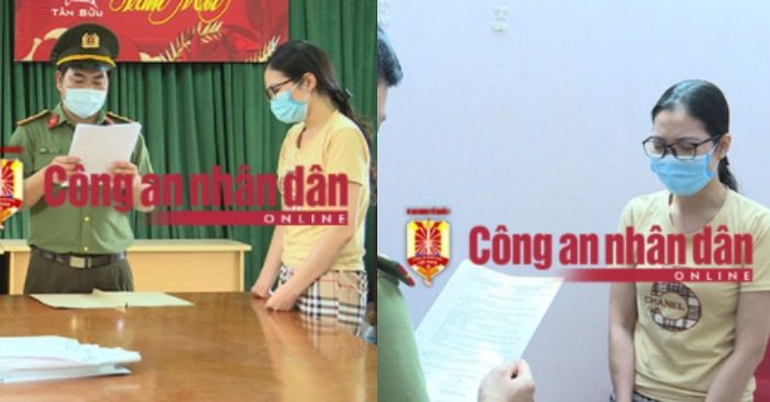 Chiều 4/5, công an Vĩnh Phúc đã đọc lệnh bắt giam đối với Nguyễn Thị Hồng Hạnh - người tiếp tay cho 52 người Trung Quốc lưu trú trái phép tại Việt Nam.
