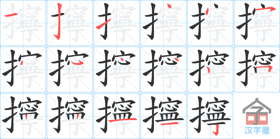 Học từ vựng tiếng Trung có trong sách Chuyển Pháp Luân - chữ ninh; học tiếng trung; học tiếng trung; từ vựng tiếng trung; học tiếng trung cơ bản