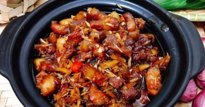 Cách làm thịt kho sả thơm ngon đậm vị