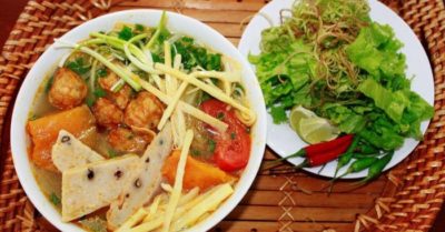 Cách nấu bún chả cá thác lác thơm ngon chuẩn vị Miền Trung