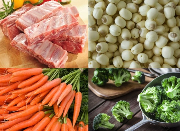 Cách nấu canh hạt sen hầm sườn non đầy dinh dưỡng; cách nấu canh hạt sen móng giò; cách nấu canh hạt sen chay; cách nấu canh hạt sen táo đỏ; cách nấu canh hạt sen tươi.