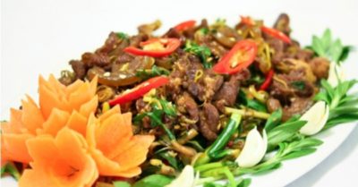 Cách nấu thịt ngan xào sả ớt thơm cay cho bữa cơm gia đình