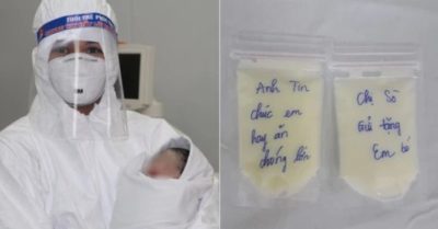 Bé sơ sinh có mẹ mắc Covid-19 đã 3 lần âm tính, được xuất viện