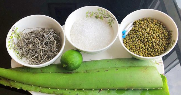 Cách sơ chế nha đam để nấu chè; chống oxy hóa; bên cạnh đó; công dụng của; cho da; các sản phẩm.