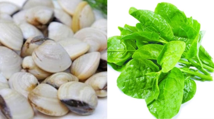 cách nấu canh ngao rau mồng tơi, ngót, muống, vặt, bí, đay, cải, ung dung day nau an, sinh viên.